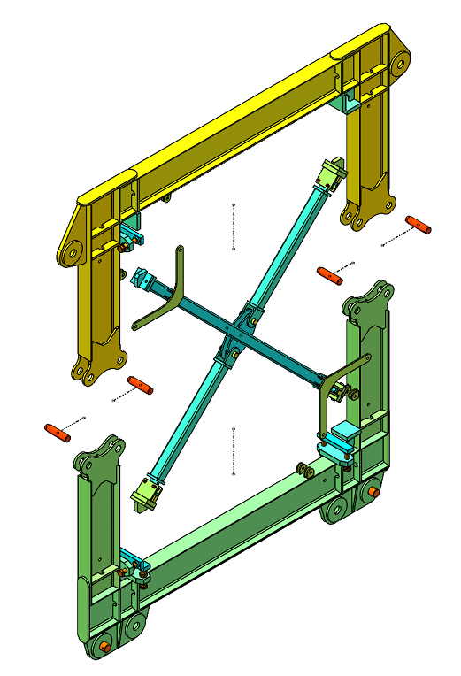 L68-L69 attachment frame